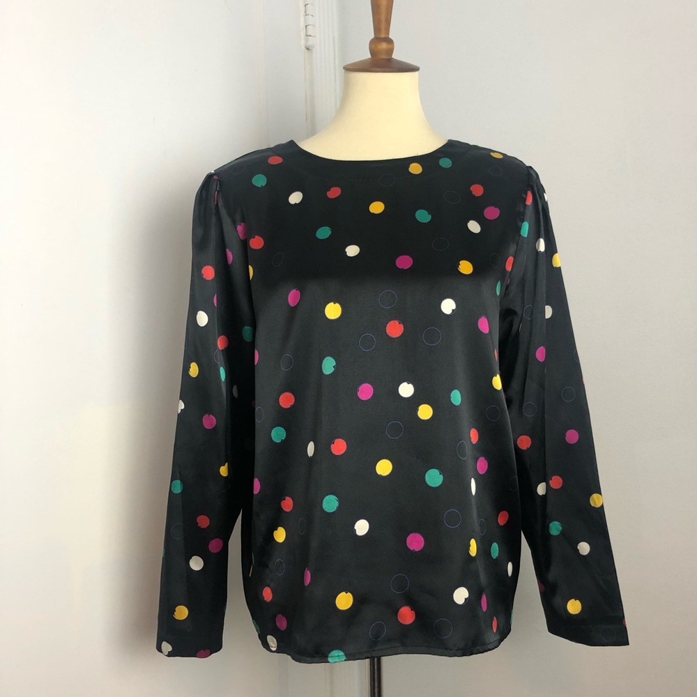 Vintage Polka Dot Top